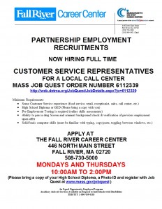 August 2015 Partnership Employment Recruitments