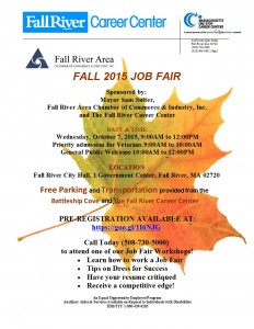 October 7 2015 Job Fair Flyer