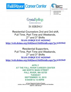 September 15 2015 Crystal Springs Recruitment