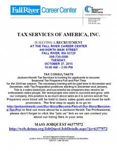 October 27 2015 Tax Services of America