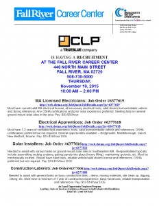 November 19 2015 CLP Recruitment