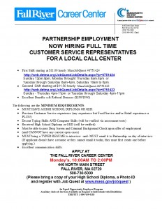 2016 Partnership Employment Recruitments