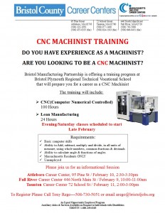 CNC Flyer - Workshops Feb 2016