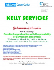 Kelly Services for Johnson & Johnson FRCC 316323