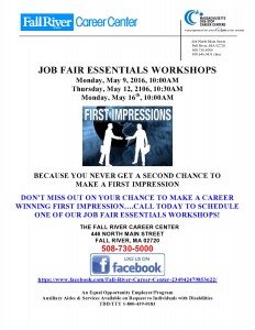 Job Fair Essentials Workshops Flyer